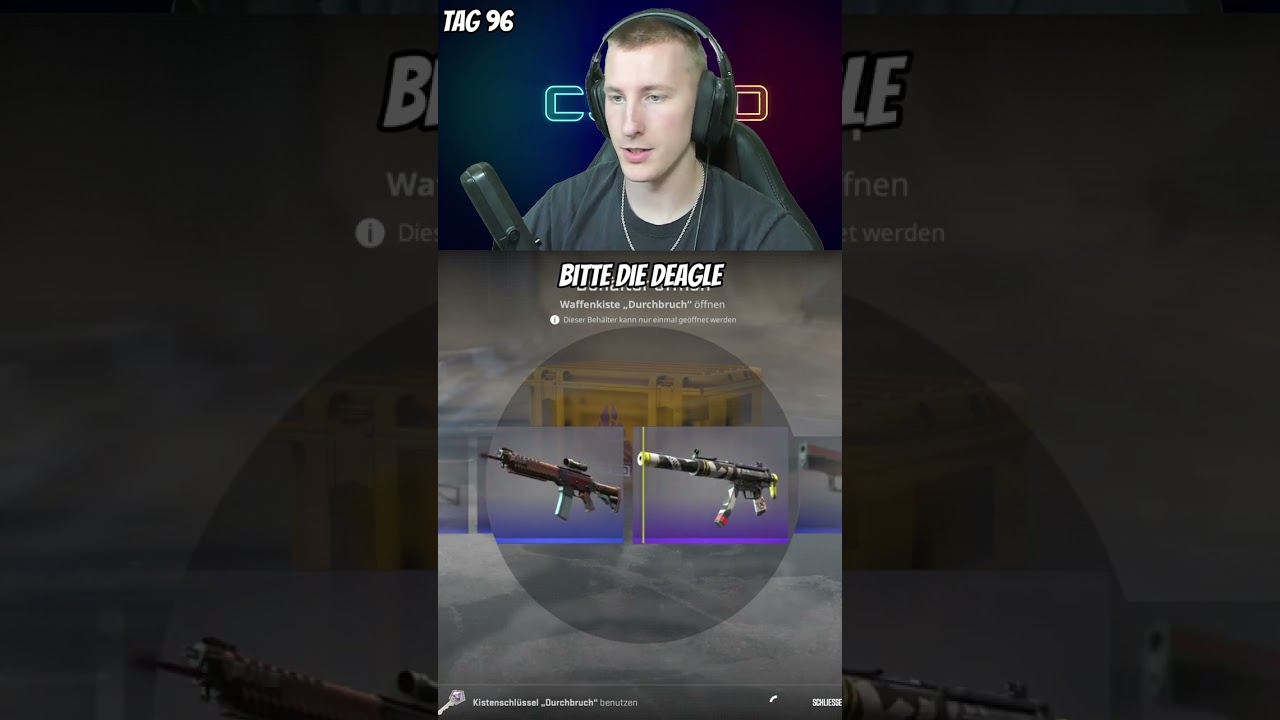 Gaben bitte...🙂 (ich nage am Existenzminimum) | Tag 96 | CS2 Case Opening Deutsch | 