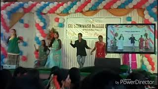 Sri Srinivasa Degree College Annual Day Function// Shahid Shaak Dance Performance By Paisa Vasool