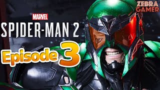 Marvel's SpiderMan: 2 Gameplay Walkthrough Part 3  Scorpion and Martin Li! The Hunters Attack!