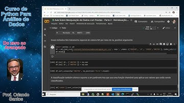 Aula 11 - 19 - Pandas - Classificação e Ordenação de Dataframes e Séries