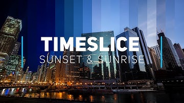 Timeslice - sunset and sunrise time lapses.