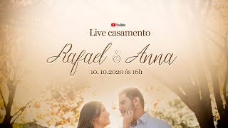 🔴 Live de Casamento em Brasília |  Rafael &amp; Anna Gabriella |