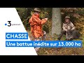 Hautrhin  250 chasseurs mobiliss pour une battue aux sangliers hors norme