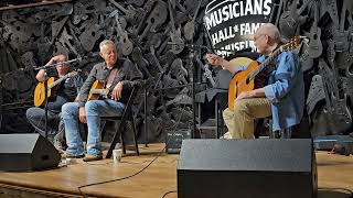 Tommy Emmanuel,  Richard Smith and John Knolls. A night of stories and song 2023