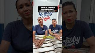 This Black-owned crab restaurant needs our support! 🦀 #food #crab #blackownedbusiness