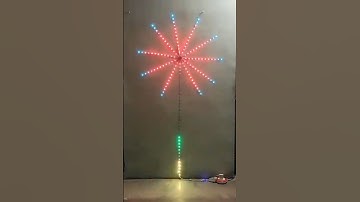 Pixel led cracker tree//lamp#pixelledlightdecoration #shorts