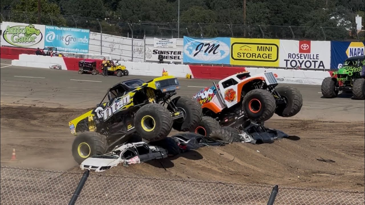Straight Up Racing Straight Up Racing Malicious Monster Truck Tour Roseville CA Show One 4 ...