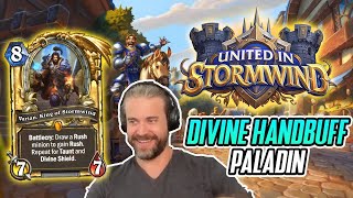 Hearthstone Divine Handbuff Paladin - United In Stormwind