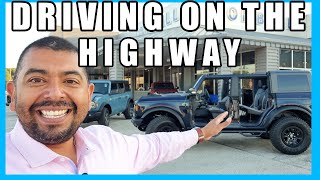 Ford Bronco: Driving Doorless & Topless FIRST REACTION!