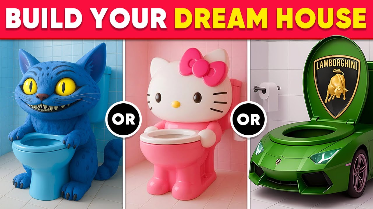 Что бы вы предпочли...? Постройте свой дом мечты 🏡💞👑🤩 Quiz Star