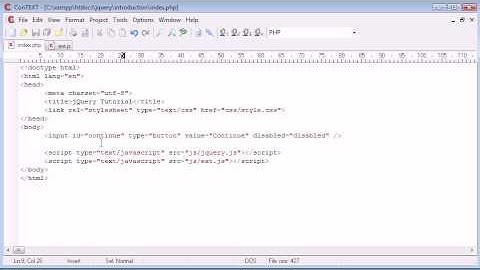 jQuery Tutorial - 58 - removeAttr