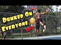 DUNKED ON EVERYONE!! Isaiah Rivera Plays Pick Up Basketball In ORLANDO!