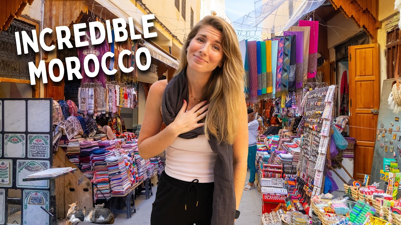 🇲🇦 FES MOROCCO WALKING TOUR, EXPLORING MOROCCAN STREET FOOD AND BEYOND, ANCIENT MEDINA AND MARKET