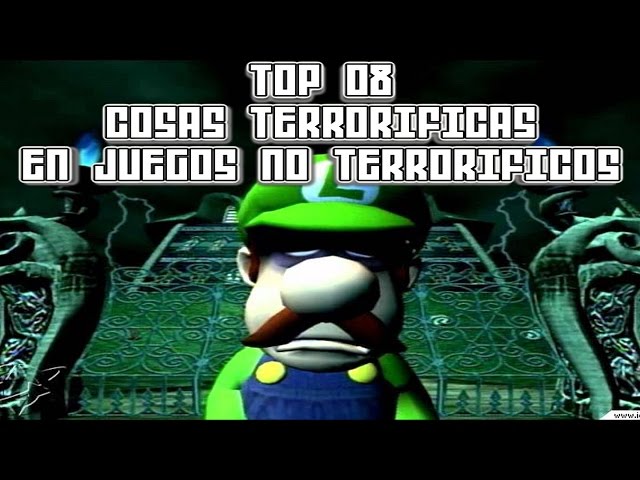 Top 8 cosas terroríficas en los videojuegos.