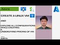 How to create a Linux VM in Azure and Understand All Configurations while Creating