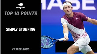 Casper Ruud | Top 10 Points | 2022 US Open