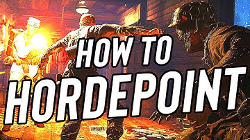 HOW TO PLAY HORDEPOINT - NEW ZOMBIE GAMEMODE IN COD WW2