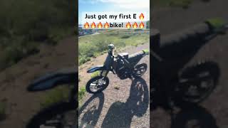 First e-bike!!🔥🔥🔥#automobile #lifeisbutadream #bike #ebike #mountainbike #mtb #comedy