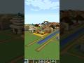 I build small village in minecraft creative mode 2024 day 4375 shorts