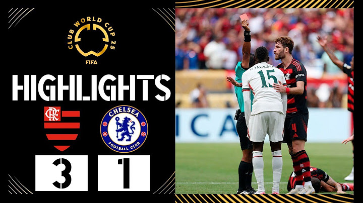 Nicolas Jackson RED CARD | Flamengo vs Chelsea 3-1 Highlights | FIFA Club World Cup 2025