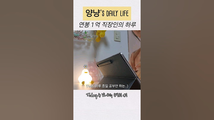 연봉 1억 직장인의 하루가 궁금하신가요 | 왜 OO만 하세요? | vlog