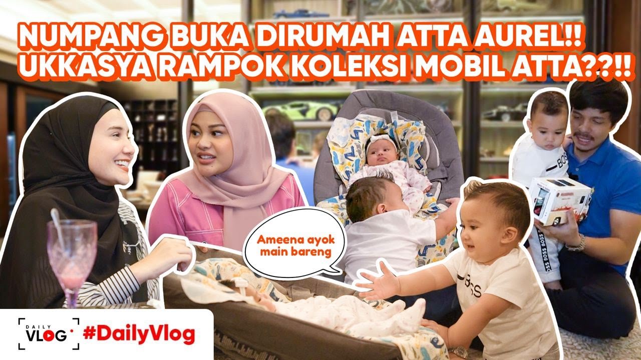 UKKASYA KETEMU AMEENA!! LANGSUNG DIPELUK !! |  