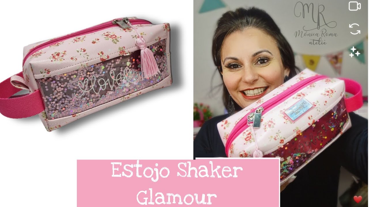 Estojo Shaker Glamour by Mônica Roma