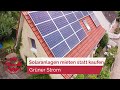 Grüner Strom: Solaranlagen mieten statt kaufen - Home Sweet Home | Welt der Wunder