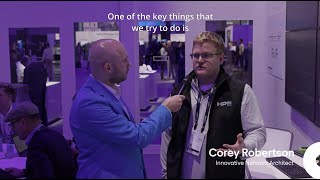 Corey Robertson at HPE Discover Barcelona 2025 | Interview