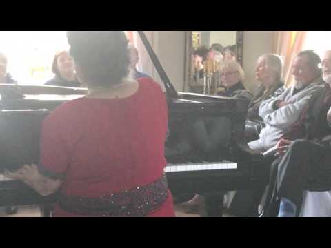 Marcella Crudeli plays  F. Schubert: Impromptu op.90 n.4 - Concert in Berlin