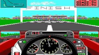 Miniatura de vídeo de "Grand Prix Circuit (DOS) by Accolade/DSI"