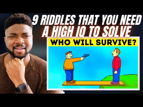 Brit Reacts To 9 RIDDLES THAT ONLY HIGH IQ PEOPLE CAN SOLVE!