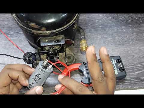 refrigerator electrical wiring in bangla. how to connect compressor. Ptc Test. Fridge wiring details