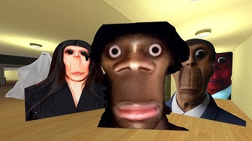 POV HI MY NAME IS AUUGHH ROSHALIA OBUNGA AND CRAZY BOTS #garrysmod100k   #garrymod