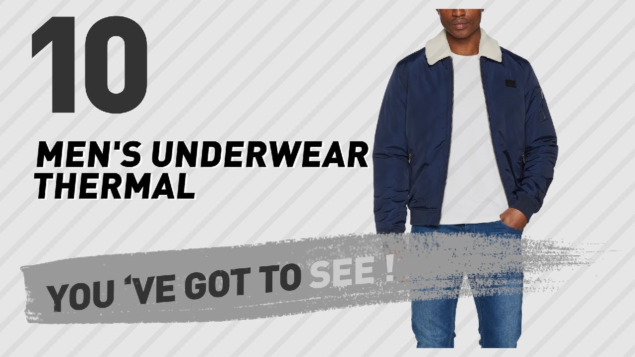 Top 10 Men'S Underwear Thermal // UK New & Popular 2017 YouTube
