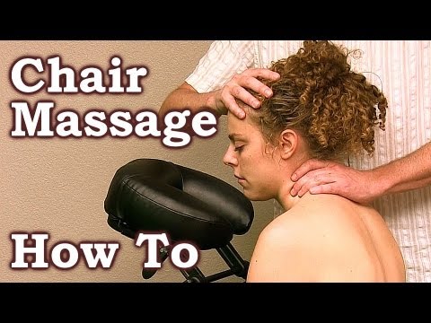 HD Head, Shoulders, Neck Massage Therapy Techniques Chair, Greg Gorey Bodywork Masters