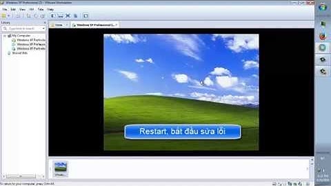 Sửa lỗi ntldr is missing trên windows xp năm 2024