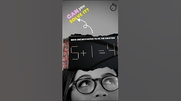 Move One Matchstick to Fix the Equation 🤔 | Can You Solve It? #puzzle #shorts @learnwithus13