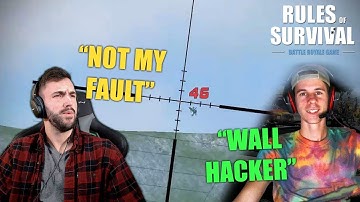 NOAH THOUGHT I WAS HACKING! Rules of Survival PC Gameplay