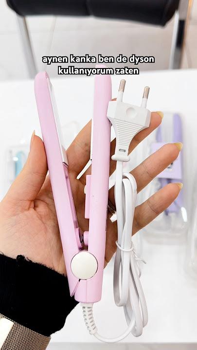 Minik düzleştiriciler Efbutik’te!😍 #hairstraightener #saçdüzleştirici