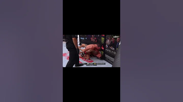 Dustin Poirier SUBMITS Michael Chandler after a WAR