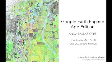 HtdMS: Google Earth Engine, App Edition