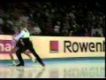 Torvill & Dean (GBR) - 1984 Worlds, Ice Dancing, Original Set Pattern ("Paso Doble") (US, CBS)
