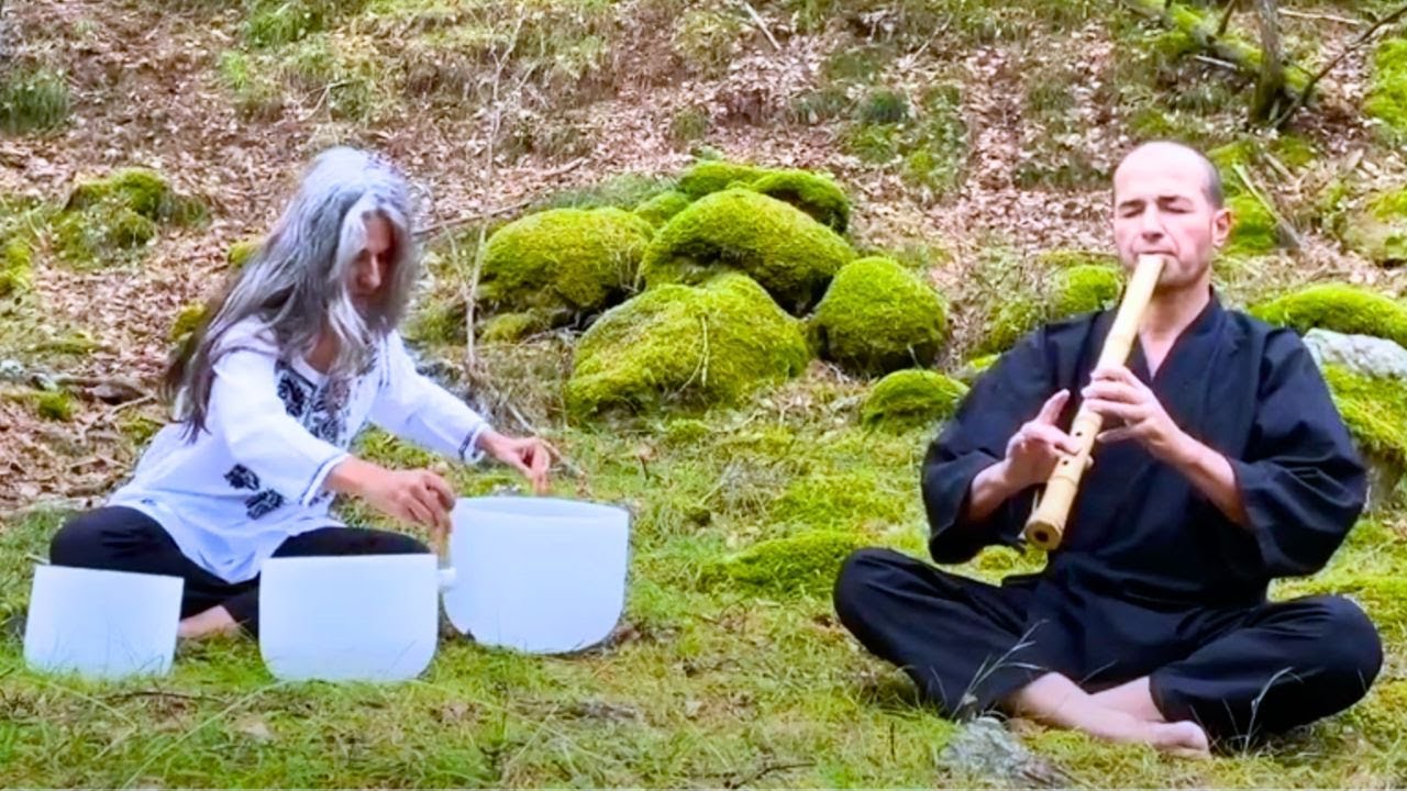 Improvisation on Kyorei | Shakuhachi and crystal singing bowls