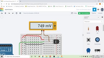 Arduino Aula 04 - Sensor de temperatura: o que é e como funciona? Uso do TMP36 no Arduino -Tinkercad