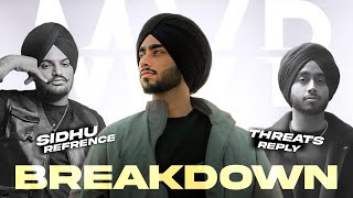 Shubh MVP Lyrics Breakdown (Hindi) | Sidhu moose wala refrence | Shubh new song MVP