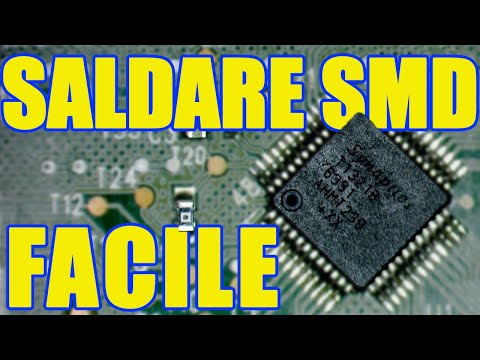 Video: Come Saldare Smd