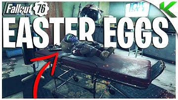 Fallout 76 - Unique & Secret Easter Eggs You Might Have Missed 2022