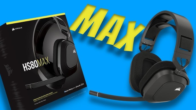  Corsair HS80 MAX Wireless Multiplatform Gaming Headset