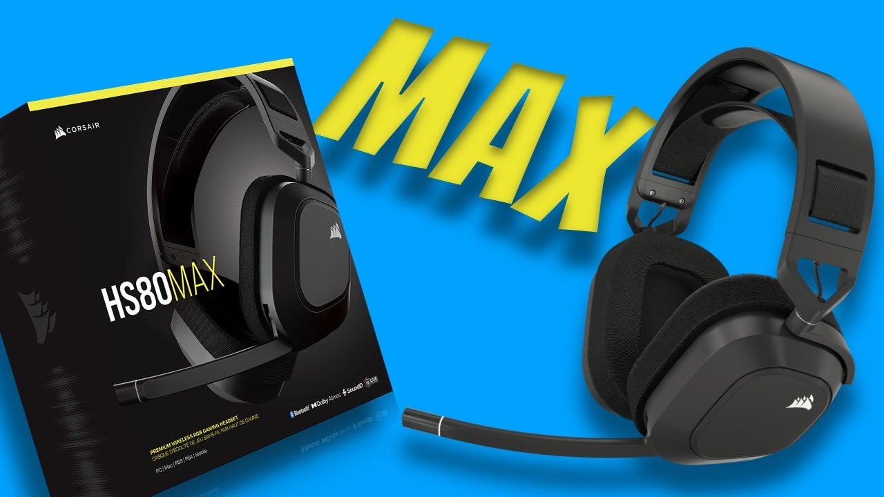 Corsair HS80 MAX WIRELESS Review 